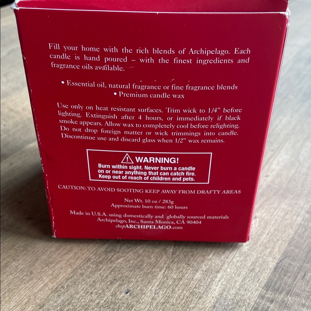 Archipelago Peppermint Candle - Picture 3 of 6